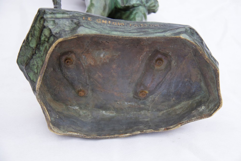 A French Bronze figure 