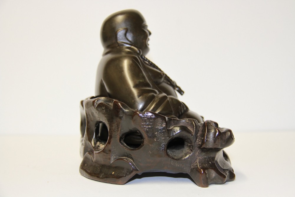 A Chinese bronze Buddha View VI