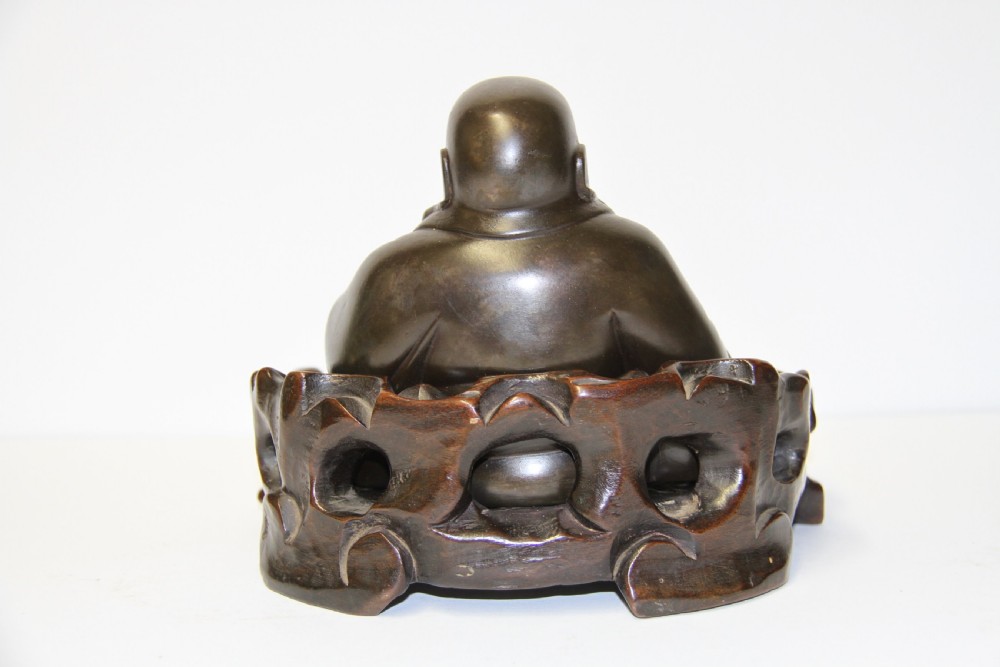 A Chinese bronze Buddha View XI