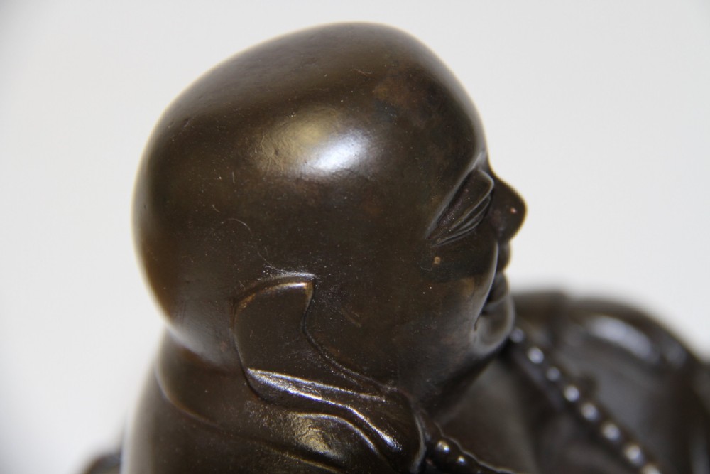 A Chinese bronze Buddha View XII