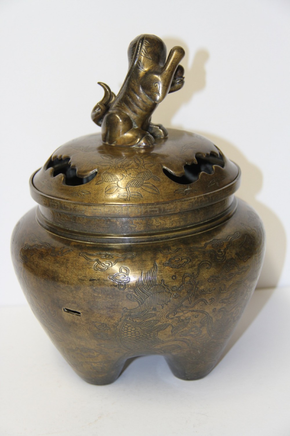 A Chinese bronze Censer View XI