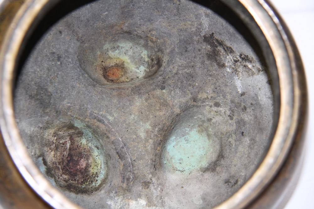 A Chinese bronze Censer View XV