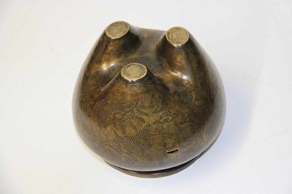 A Chinese bronze Censer View XVI