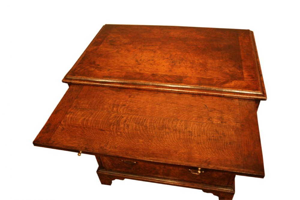 A rare small George I figured walnut Chest of Drawers View III
