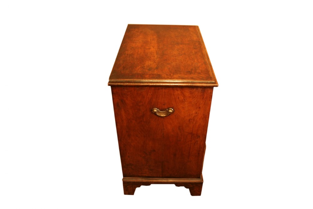 A rare small George I figured walnut Chest of Drawers View VI