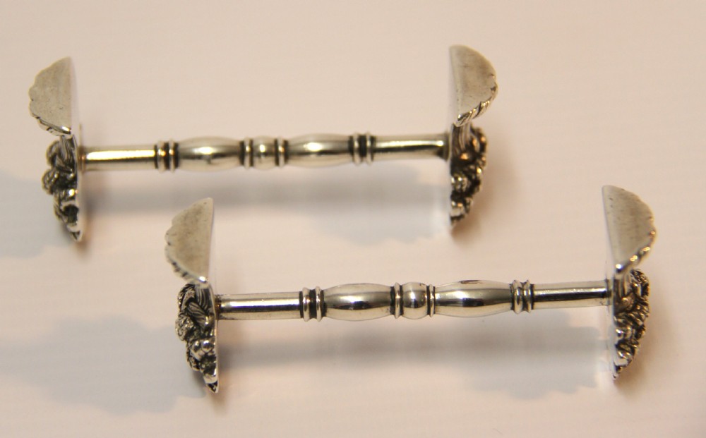 A Pair of Silver Knife Rests London 1835/36 View V