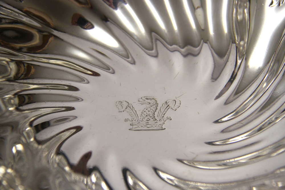 A Silver William IV Basket View V