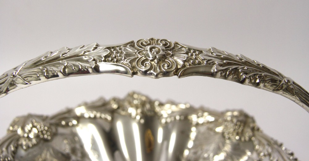 A Silver William IV Basket View VI