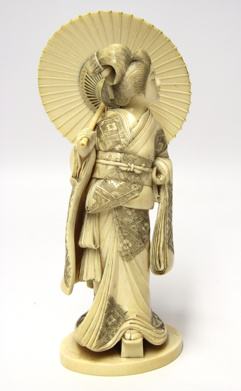 A superb Japanese ivory Okimono View IV