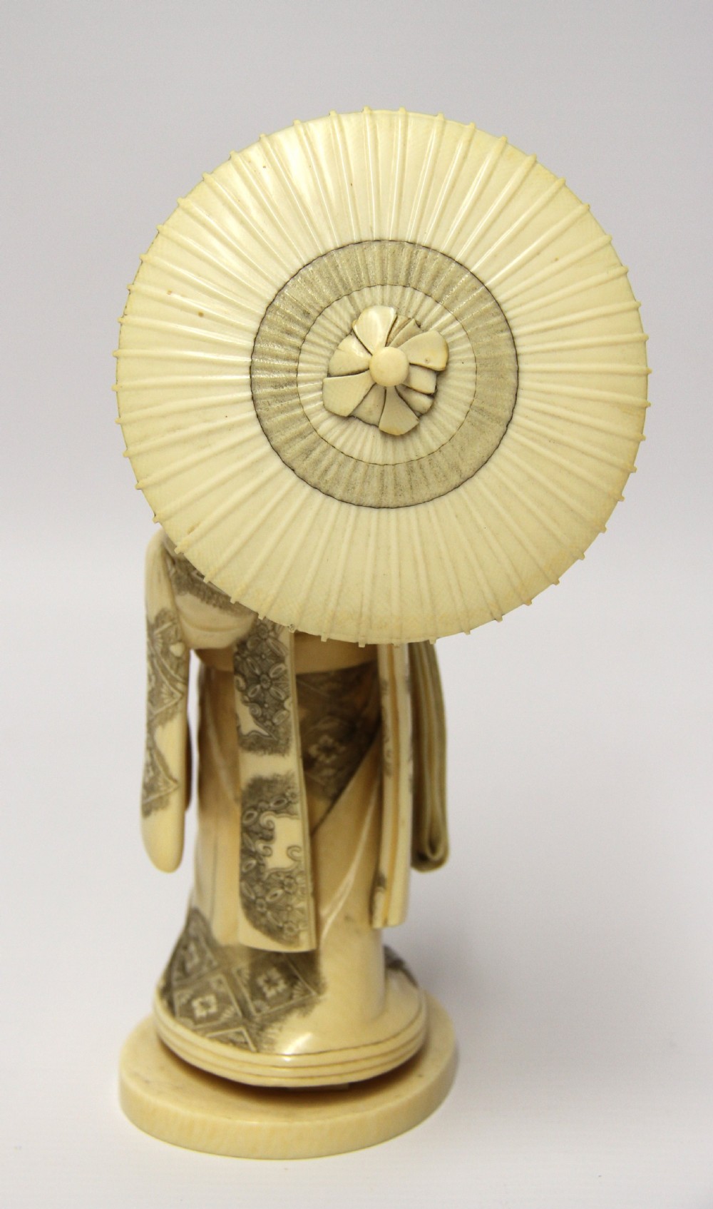A superb Japanese ivory Okimono View V