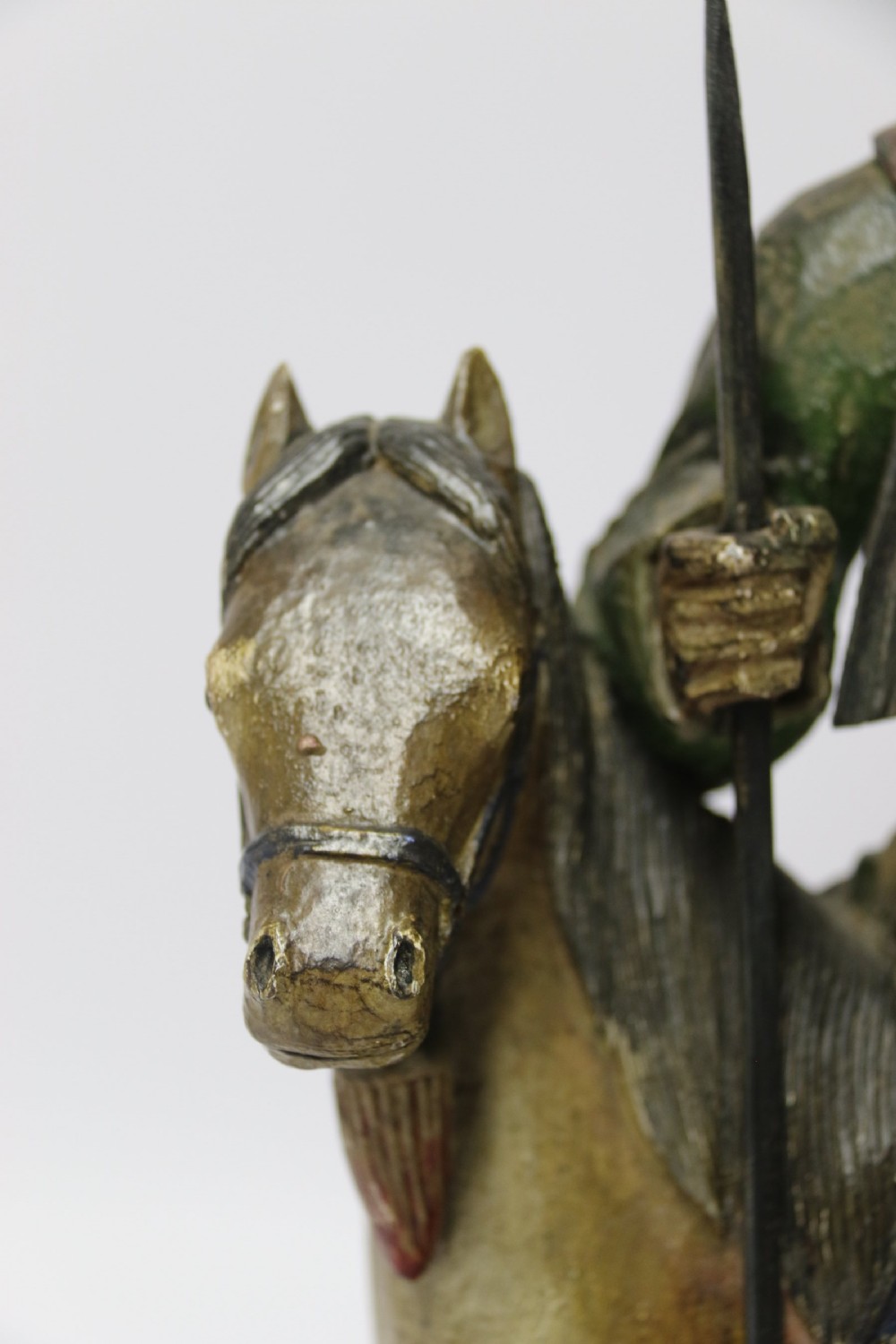 A 19th century Chinese hand carved figure View VI