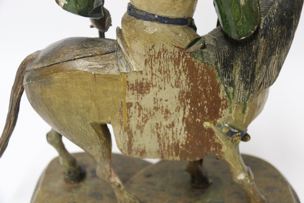 A 19th century Chinese hand carved figure View X