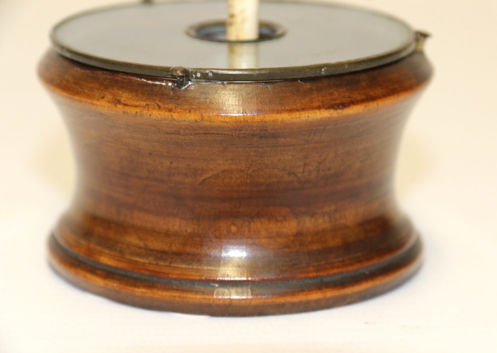 A rare early 19th century  treen  Dice Spinner View V