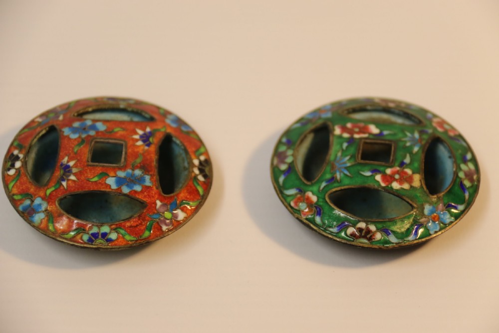 A pair of Japanese cloisonné Jars with covers View VI