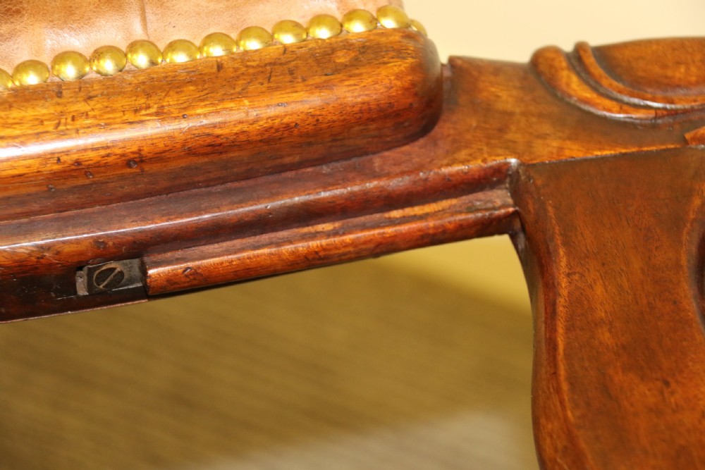 A superb Regency Reclining Library Arm Chair View X