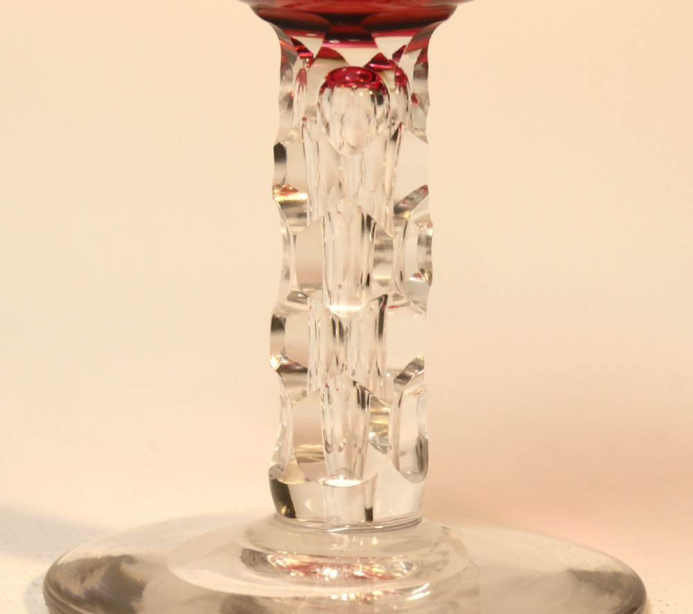 A set of 6 elegant Victorian goblets. View VI
