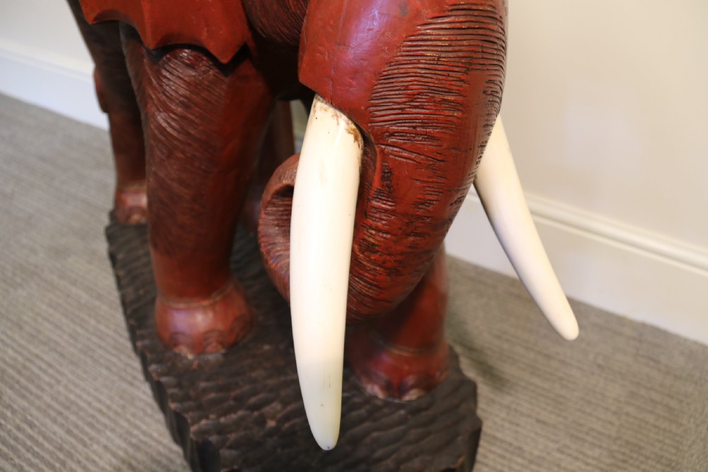 A huge Indian Elephant View IV