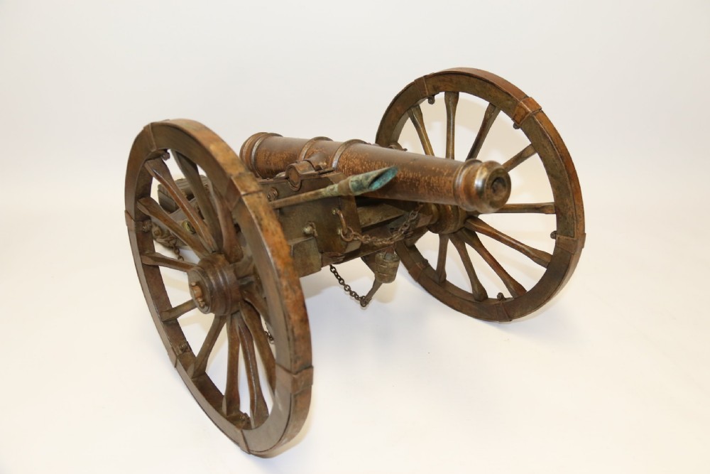 Model of a 18th century Canon View IV