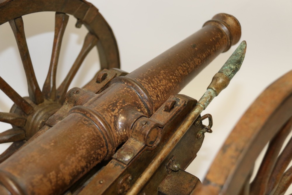 Model of a 18th century Canon View V