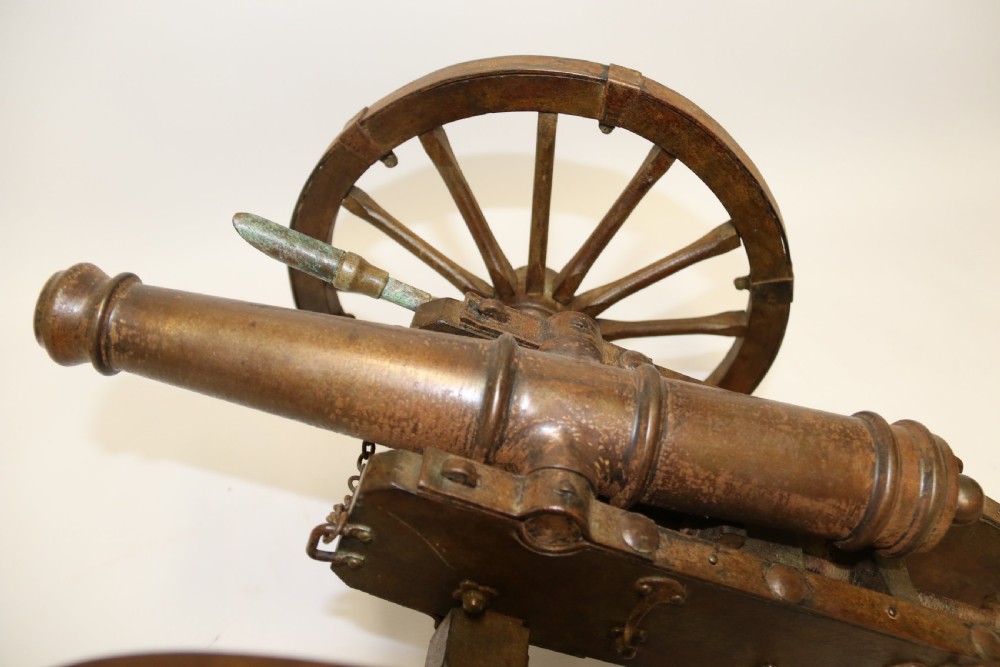Model of a 18th century Canon View VII