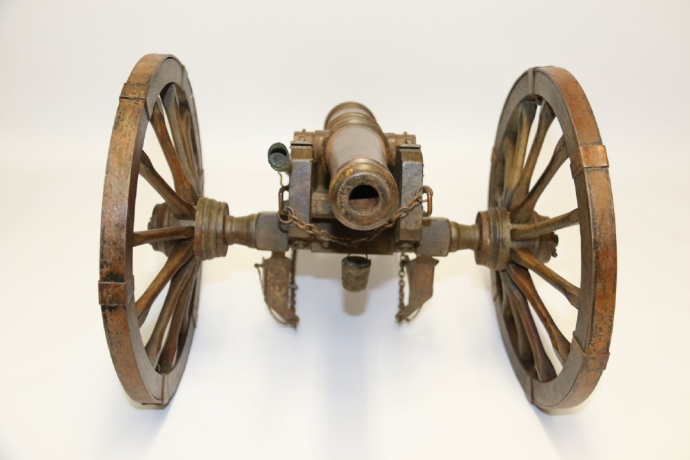 Model of a 18th century Canon View IX