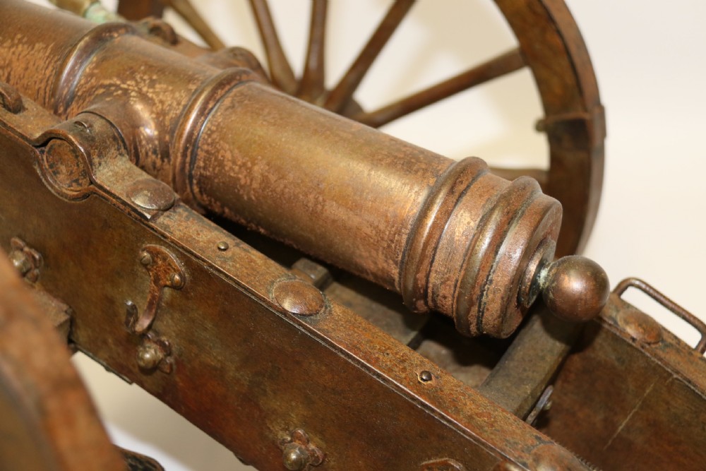 Model of a 18th century Canon View XI