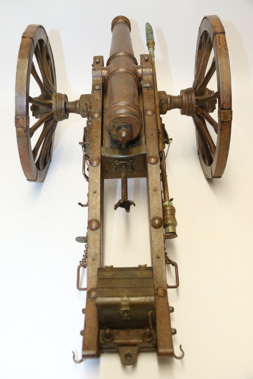 Model of a 18th century Canon View XII