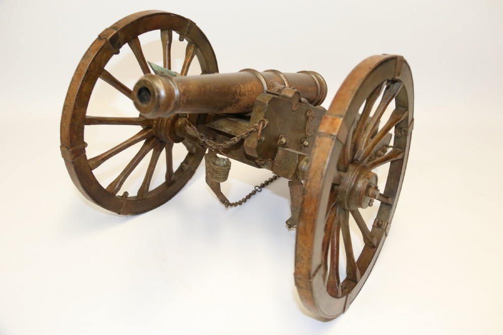 Model of a 18th century Canon View XIII