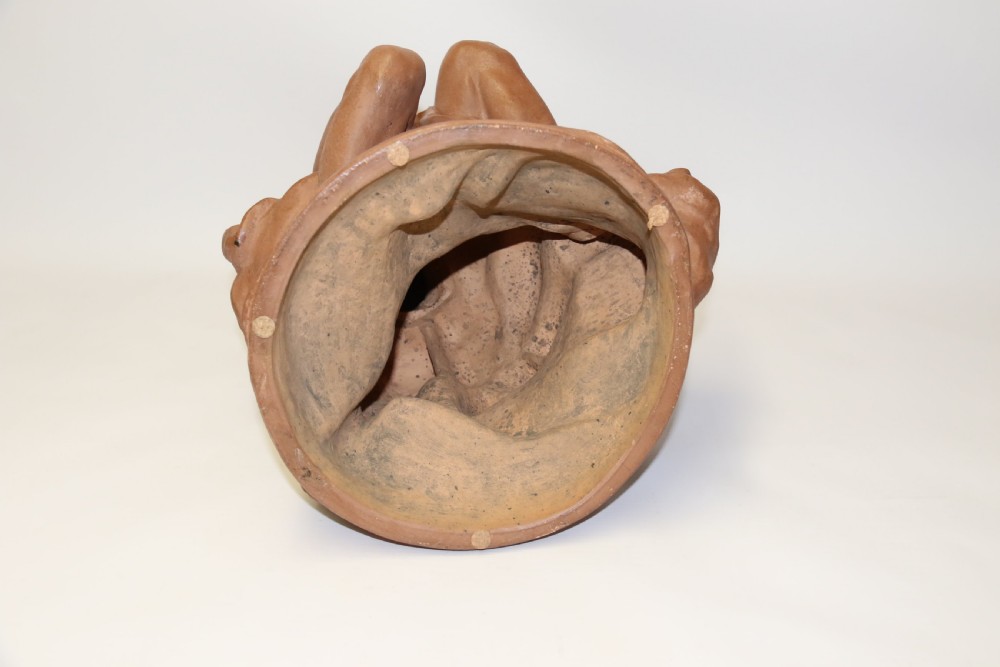 A 19th century Terracotta study of Mercury View VIII