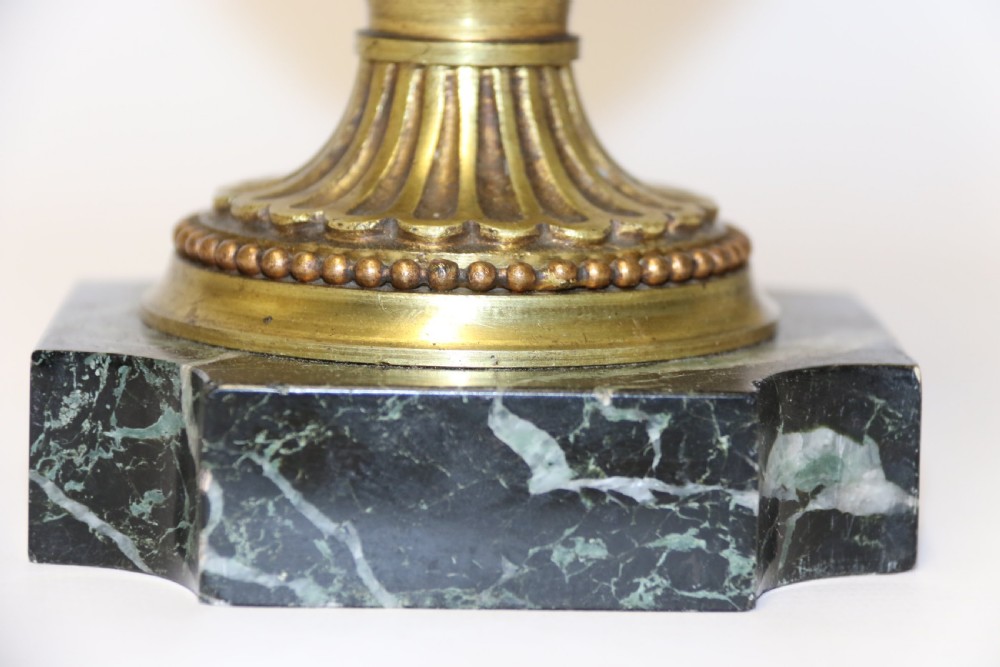A fine pair of French marble urns View V