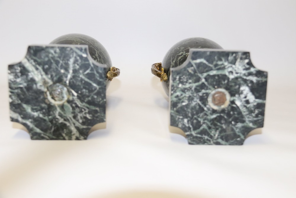 A fine pair of French marble urns View VII