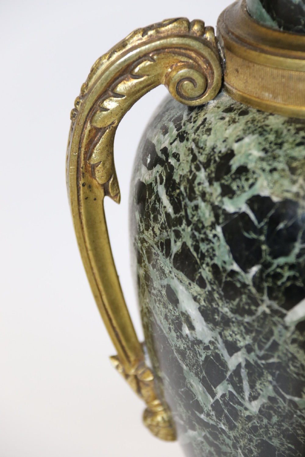 A fine pair of French marble urns View VIII