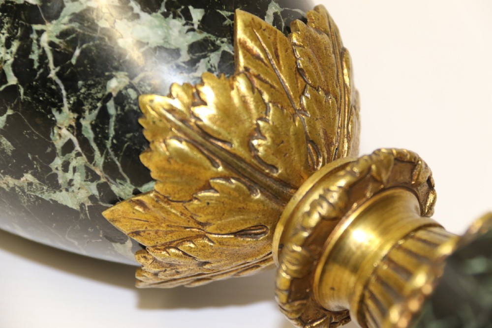 A fine pair of French marble urns View X