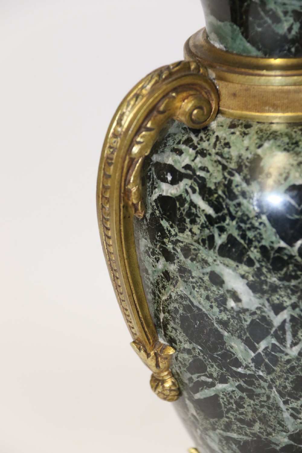 A fine pair of French marble urns View XII
