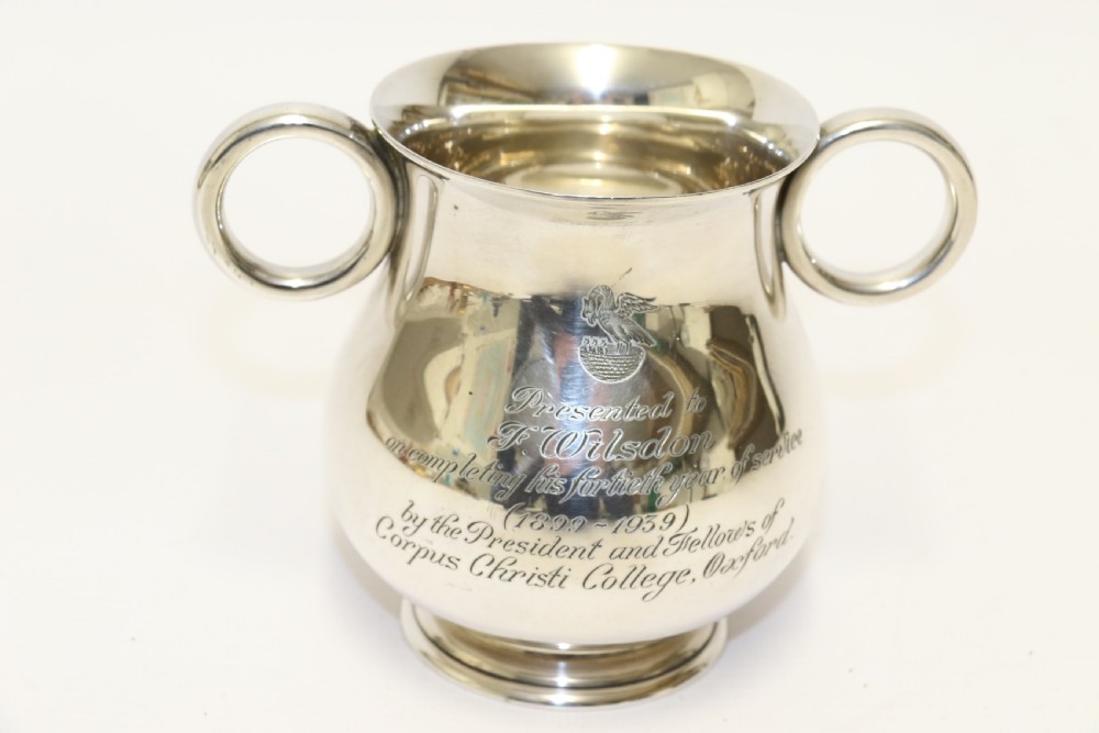 A rare silver Porringer View II