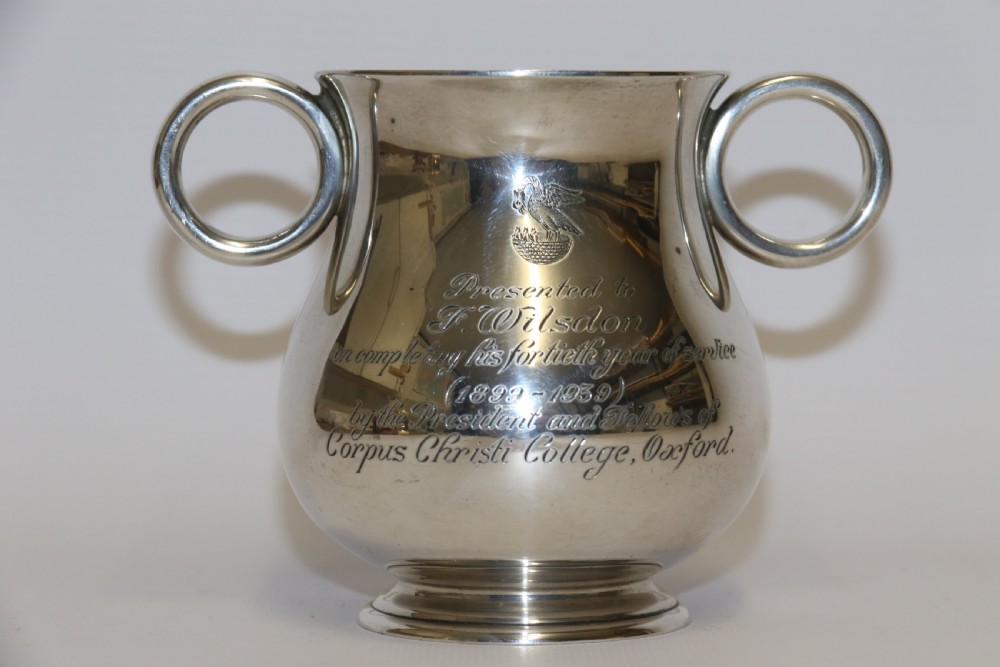 A rare silver Porringer View V
