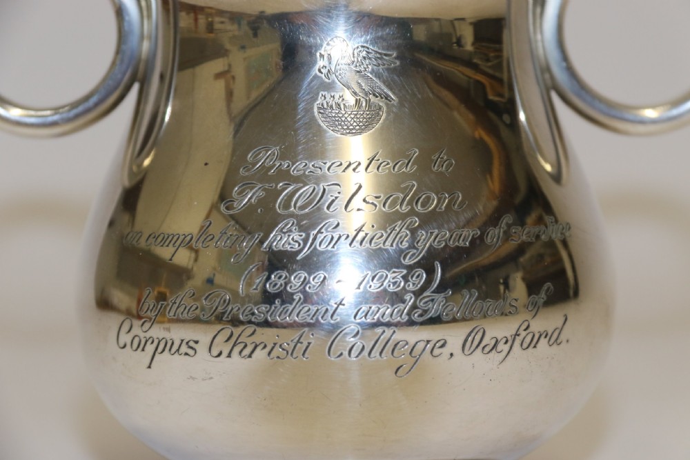A rare silver Porringer View VII
