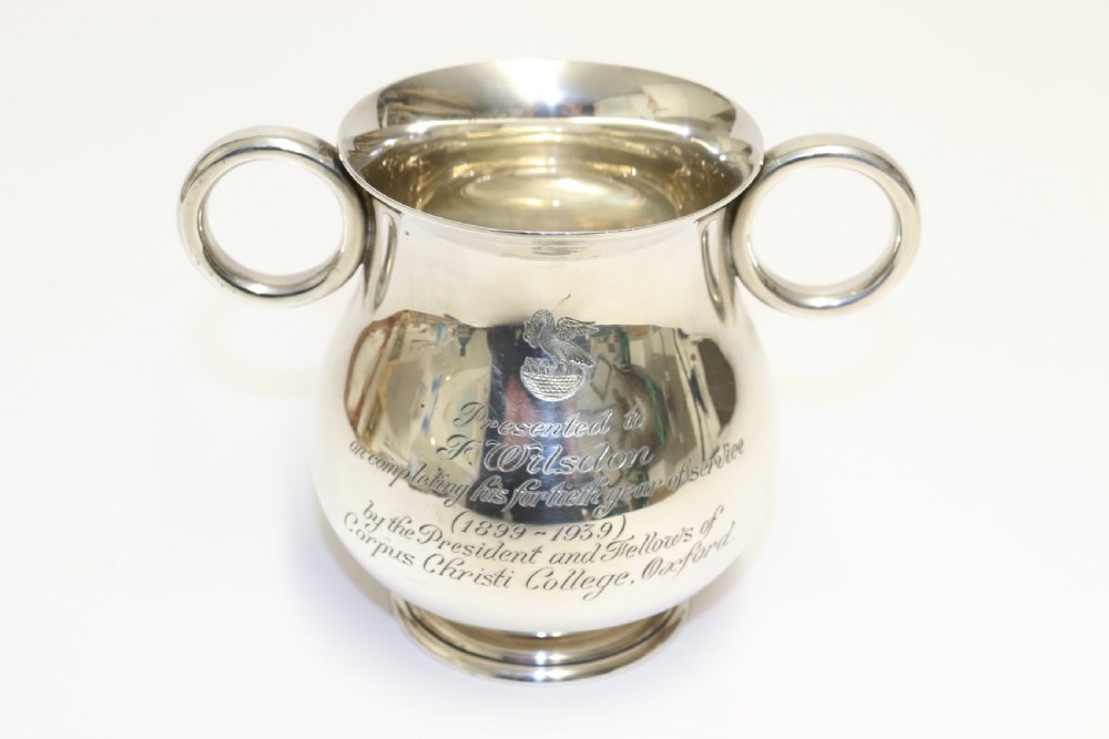 A rare silver Porringer View XI