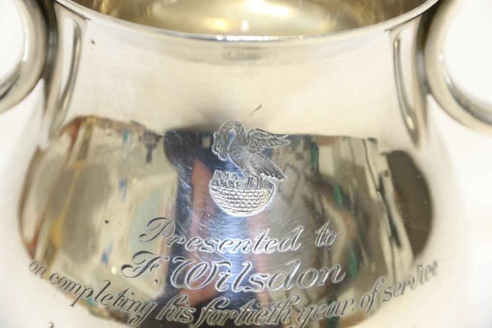 A rare silver Porringer View XII