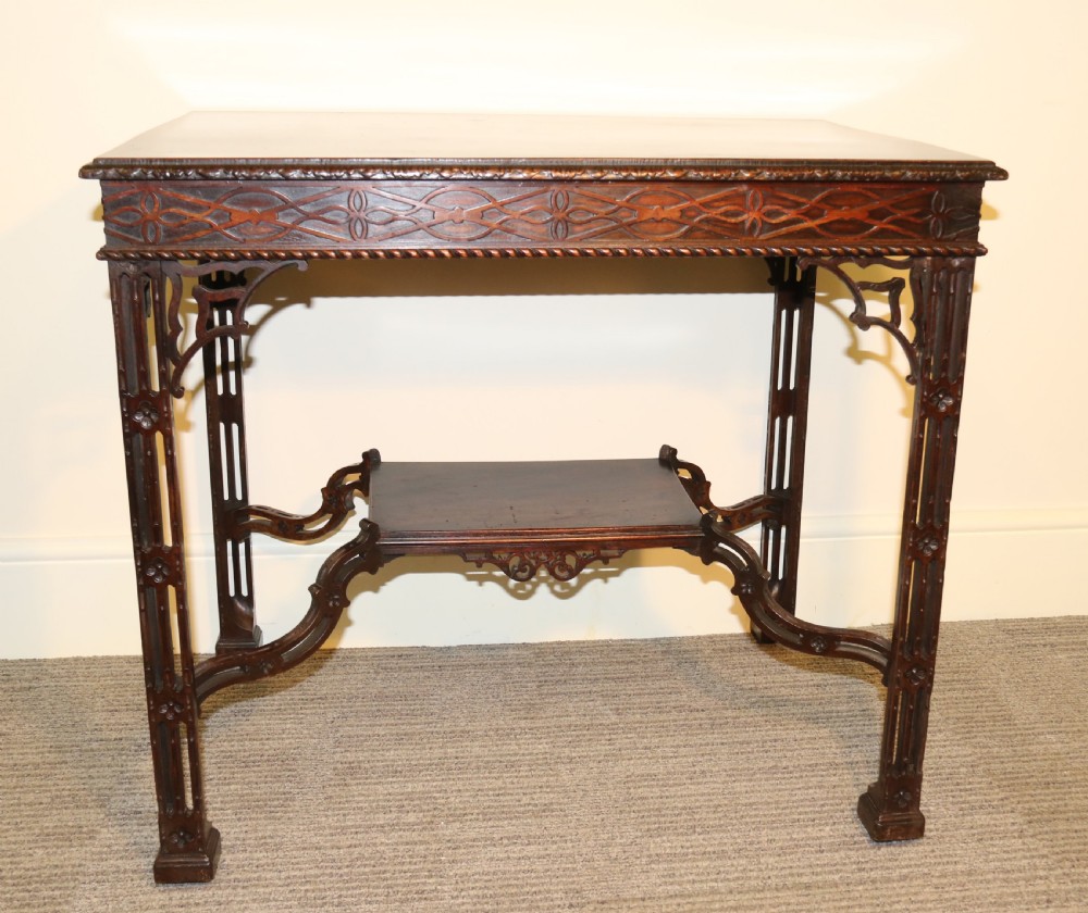 Chinese Chippendale Table in a 18th century style View II
