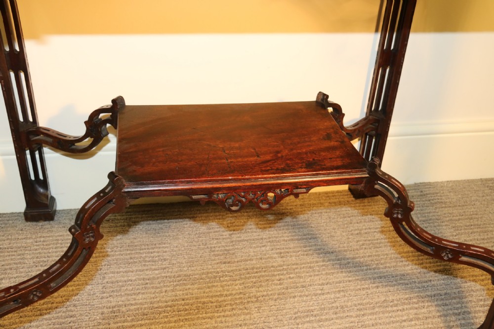 Chinese Chippendale Table in a 18th century style View V