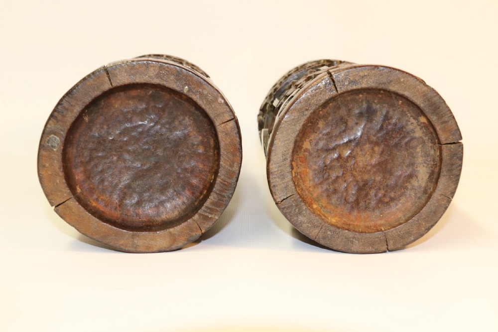 A pair of Chinese Brush Pots View VIII