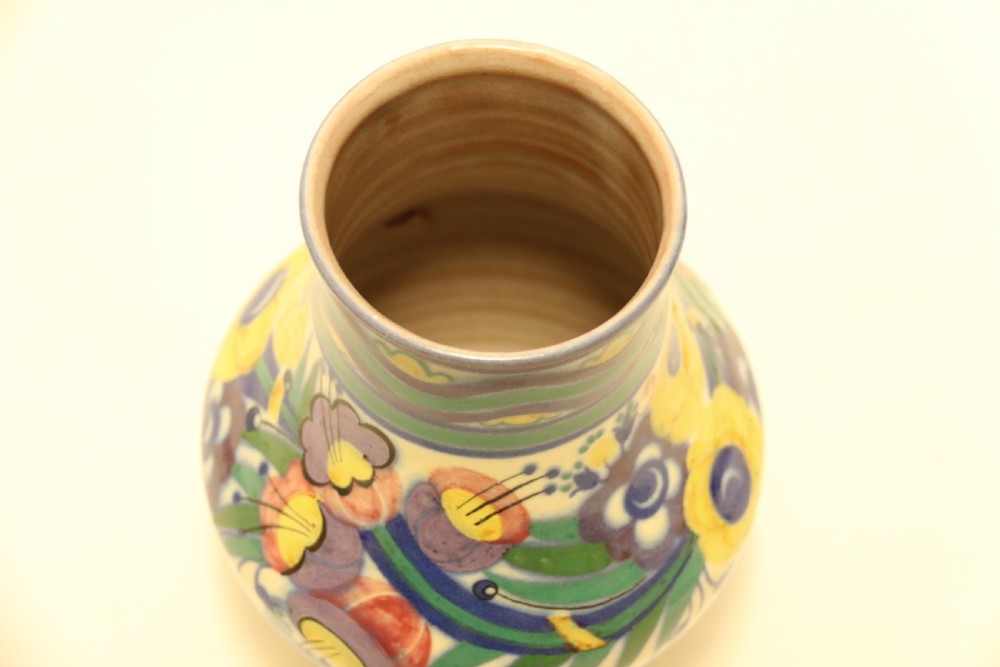 Early Poole pottery vase Carter Stabler and Adams View VIII