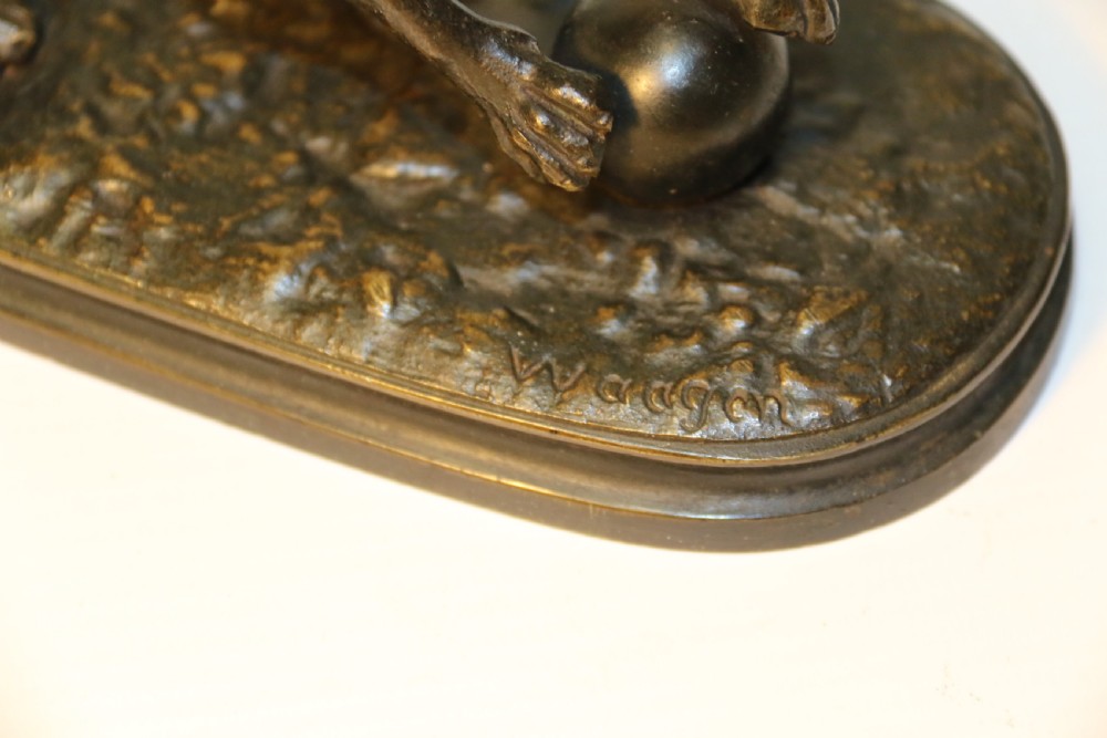 A 19th century French bronze by Arthur Waagen View X