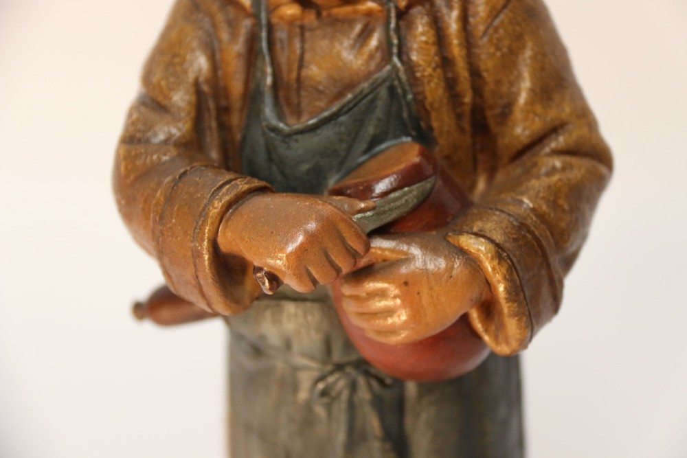 A pair of German pottery monks View IV