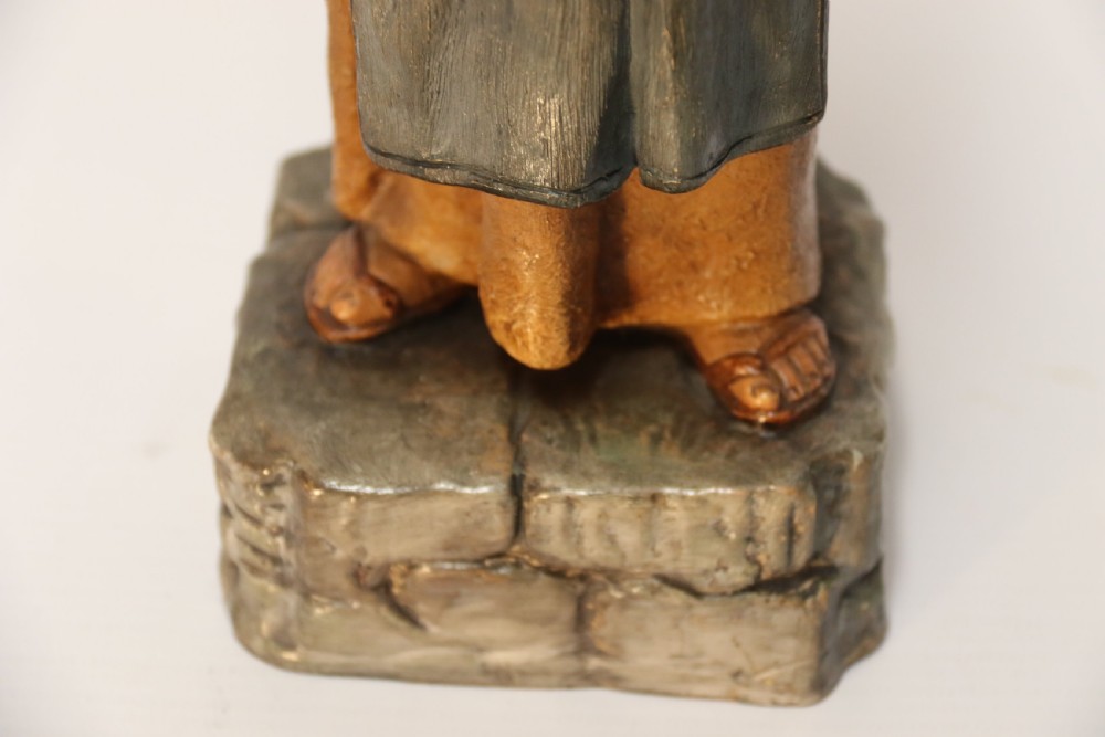 A pair of German pottery monks View VIII