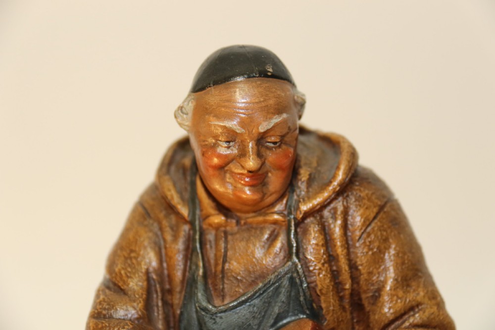 A pair of German pottery monks View XI