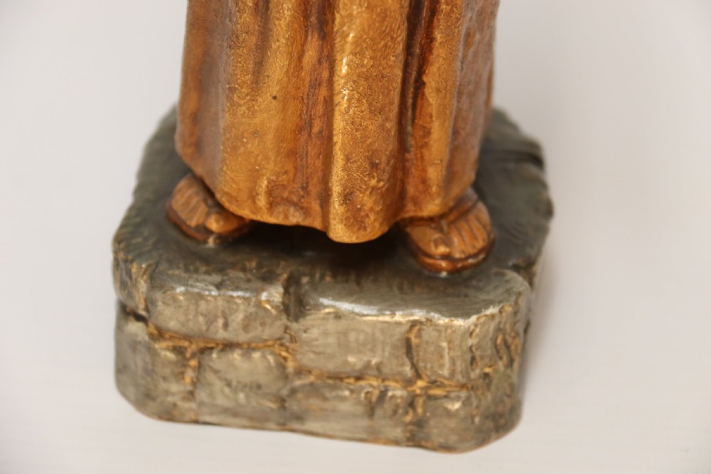 A pair of German pottery monks View XII