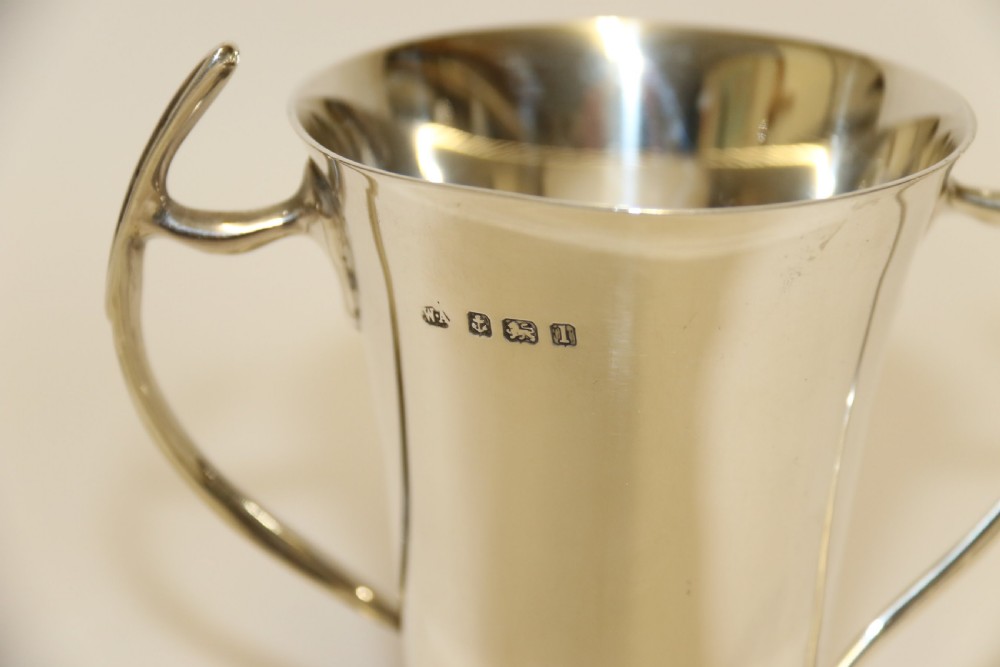 Art Nouveau silver vase View II