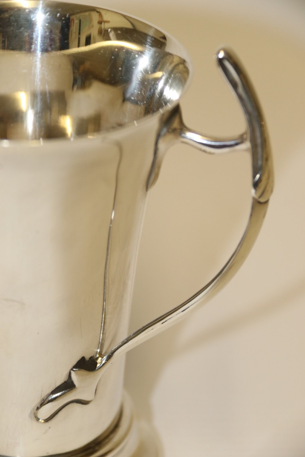 Art Nouveau silver vase View VI